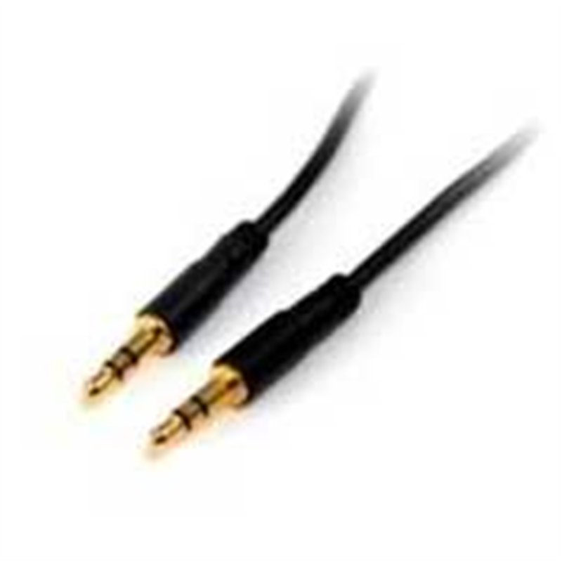 CABLE DE AUDIO DE 4.5M DELGADO - ESTEREO MINI JACK DE 3.5MM MACHO A MACHO - STARTECH.COM MOD. MU15MMS
