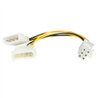 CABLE ADAPTADOR DE 15CM DE ALIMENTACION LP4 MOLEX A PCI EXPRESS DE 6 PINES PARA TARJETA DE VIDEO - STARTECH.COM MOD. LP4PCIEXADA