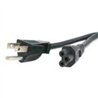 CABLE DE CORRIENTE DE 1.8M ESTANDAR PARA LAPTOP - 18AWG - NEMA 5-15P A C5 - MICKEY MOUSE - CABLE DE ALIMENTACION PARA LAPTOP - S