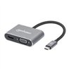 DOCKING USB,MANHATTAN,130691,-C  4 PTOS, HDMI/VGA, USB-A/USB-C PD