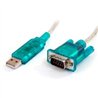 CABLE ADAPTADOR DE 0.9M USB A PUERTO SERIE SERIAL RS232  PC MAC® LINUX - 1X DB9 MACHO - 1X USB A MACHO - STARTECH.COM MOD. ICUSB