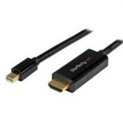 CABLE ADAPTADOR DE 3M MINI DISPLAYPORT A HDMI - 4K 30HZ - ULTRAHD - CABLE CON ADAPTADOR INCLUIDO - NEGRO - STARTECH.COM MOD. MDP