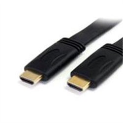 CABLE HDMI DE 3M PLANO DE ALTA VELOCIDAD CON ETHERNET -2X HDMI MACHO - ULTRA HD 4K X 2K - NEGRO - STARTECH.COM MOD. HDMIMM10FL