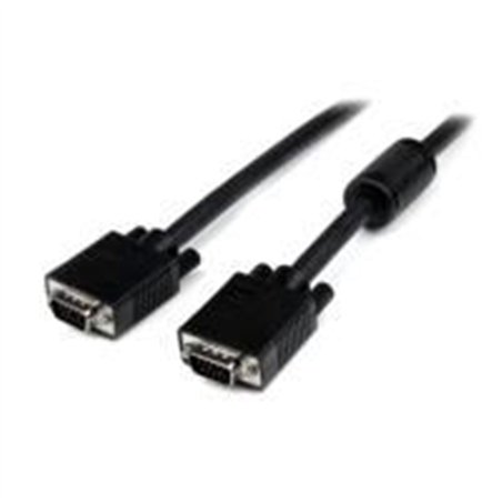 CABLE VGA DE 10.6M COAXIAL DE VIDEO DE ALTA RESOLUCION PARA PANTALLA DE COMPUTADORA - 2X HD15 MACHO - NEGRO - STARTECH.COM MOD. 