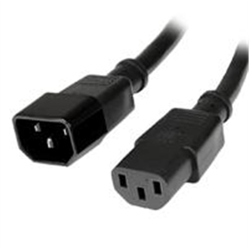 CABLE DE CORRIENTE DE 1.8M DE EXTENSION - C14 A C13 - 14 AWG - 15A 125V - CABLE EXTENSOR - STARTECH.COM MOD. PXT100146