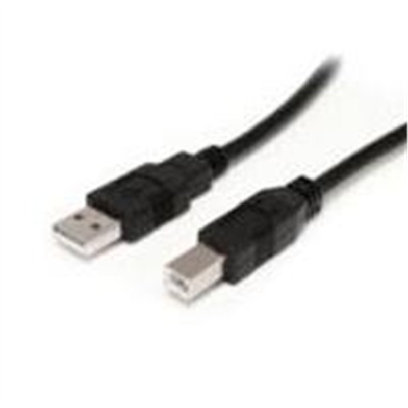 CABLE USB ACTIVO DE 9M PARA IMPRESORA - 1X USB A MACHO - 1X USB B MACHO - ADAPTADOR NEGRO - STARTECH.COM MOD. USB2HAB30AC