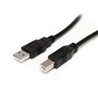 CABLE USB ACTIVO DE 9M PARA IMPRESORA - 1X USB A MACHO - 1X USB B MACHO - ADAPTADOR NEGRO - STARTECH.COM MOD. USB2HAB30AC