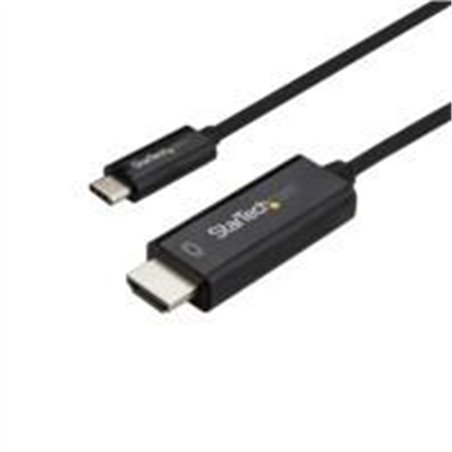 CABLE ADAPTADOR DE 1M USB-C A HDMI 4K 60HZ - NEGRO - CABLE USB TIPO C A HDMI - CABLE CONVERTIDOR DE VIDEO USBC - STARTECH.COM MO