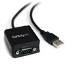 CABLE ADAPTADOR DE 1.8M USB-A A PUERTO SERIE SERIAL RS232 CON RETENCIÓN DEL PUERTO DE ASIGNACIÓN COM - 1X DB9 MACHO - 1X USB A M