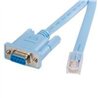 CABLE DE 1.8M PARA GESTION DE ROUTER CONSOLA CISCO RJ45 A SERIAL DB9 - ROLLOVER - MACHO A HEMBRA - STARTECH.COM MOD. DB9CONCABL6