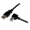 CABLE ADAPTADOR USB DE 1M PARA IMPRESORA ACODADO - 1X USB A MACHO - 1X USB B MACHO EN ANGULO DERECHO - STARTECH.COM MOD. USBAB1M