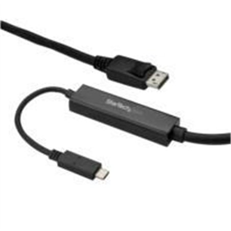 CABLE ADAPTADOR DE 3M USB-C A DISPLAYPORT 4K 60HZ - NEGRO - CABLE USB TIPO C A DP - CABLE DE VIDEO USBC - STARTECH.COM MOD. CDP2