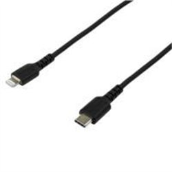 CABLE DE CARGA DE 2M USB-C A LIGHTNING - COLOR NEGRO - CABLE USB DE CARGA Y ALTA RESISTENCIA - CERTIFICADO MFI APPLE - STARTECH.