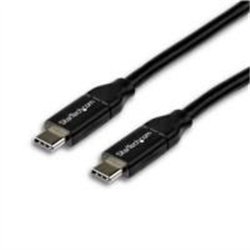 CABLE USB-C DE 2M A USB-C CON CAPACIDAD PARA ENTREGA DE ALIMENTACION DE 5A (100W) - USB TIPO-C - CABLE DE CARGA USB-C - USB 2.0 