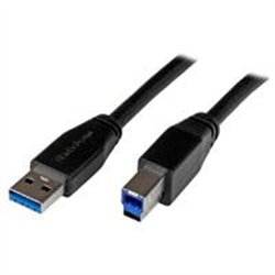 CABLE ACTIVO USB 3.0 SUPERSPEED DE 10 METROS - A MACHO A B MACHO - USB 3.1 GEN 1 5GBPS - STARTECH.COM MOD. USB3SAB10M