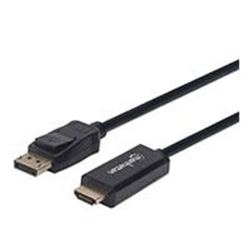 CABLE DISPLAYPORT ,MANHATTAN,152662,- HDMI M-M 1080P 1.0M