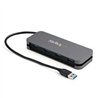 HUB USB 3.0 DE 4 PUERTOS USB-A - HUB USB TIPO A PARA LAPTOP/PC, 5GBPS, ALIMENTADO POR BUS USB, CABLE DE 28CM Y GESTOR DE CABLE -