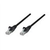 CABLE PATCH,INTELLINET,741521, CAT 6A,  0.9M( 3.0F) S/FTP NEGRO