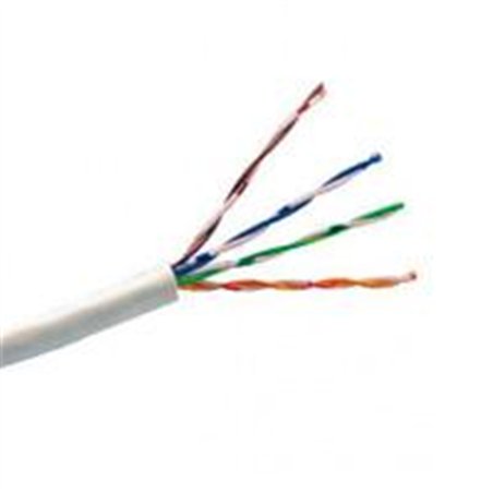 CABLE UTP SAXXON 100 COBRE / CATEGORIA 6 / COLOR BLANCO / INTERIOR / 305 MTS / 4 PARES / FLUKE TEST / CERT ISO9001 / UL 444 / RO