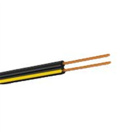 BOBINA DE CABLE EXTERIOR CONDUMEX ACOMETIDA 1/18 AWG ROLLO 250 MTS NEGRO