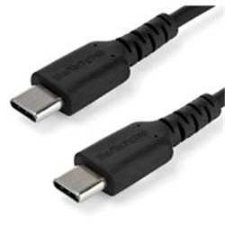 CABLE DE CARGA DE 2M USB C - DE CARGA RAPIDA Y SINCRONIZACION USB 2.0 TIPO C A USB C PARA LAPTOP - REVESTIMIENTO TPE DE FIBRA DE