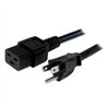 CABLE DE CORRIENTE DE 1.8M DE ALIMENTACION - SERVICIO PESADO - 14AWG - NEMA 5-15P A C19 - 15A 125V - STARTECH.COM MOD. PXT515C19