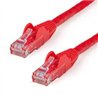 CABLE DE 15M DE RED GIGABIT ETHERNET UTP PATCH CAT6 CAT 6 RJ45 SNAGLESS SIN ENGANCHES - ROJO - STARTECH.COM MOD. N6PATC15MRD