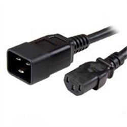 CABLE DE CORRIENTE DE 1.8M DE EXTENSION - C13 A C20 - 14AWG - 15A 125V - DE SERVICIO PESADO - CABLE DE ALIMENTACION - STARTECH.C
