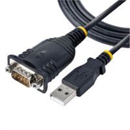 CABLE DE 1M USB A SERIAL, CONVERTIDOR DB9 MACHO RS232 A USB, PROLIFIC, ADAPTADOR USB A SERIAL PARA PLC/IMPRESORA/ESCNER, ADAPTAD