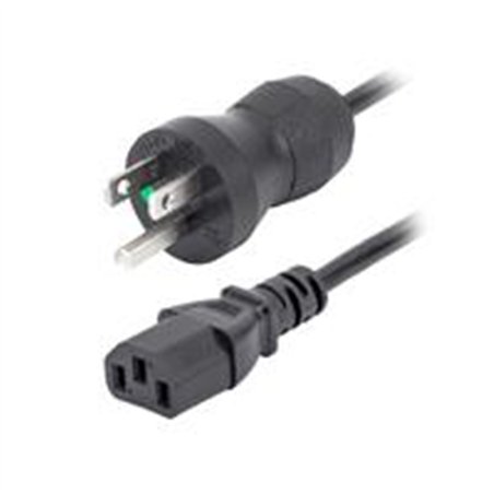 CABLE DE 3M  DE ALIMENTACION DE GRADO HOSPITALARIO, 18AWG, NEMA 5-15P A C13, 10A 125V, CABLE PUNTO VERDE - STARTECH.COM MOD. PXT