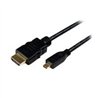 CABLE ADAPTADOR DE 1.8M HDMI A MICRO HDMI DE ALTA VELOCIDAD CON ETHERNET - MACHO A MACHO - STARTECH.COM MOD. HDMIADMM6