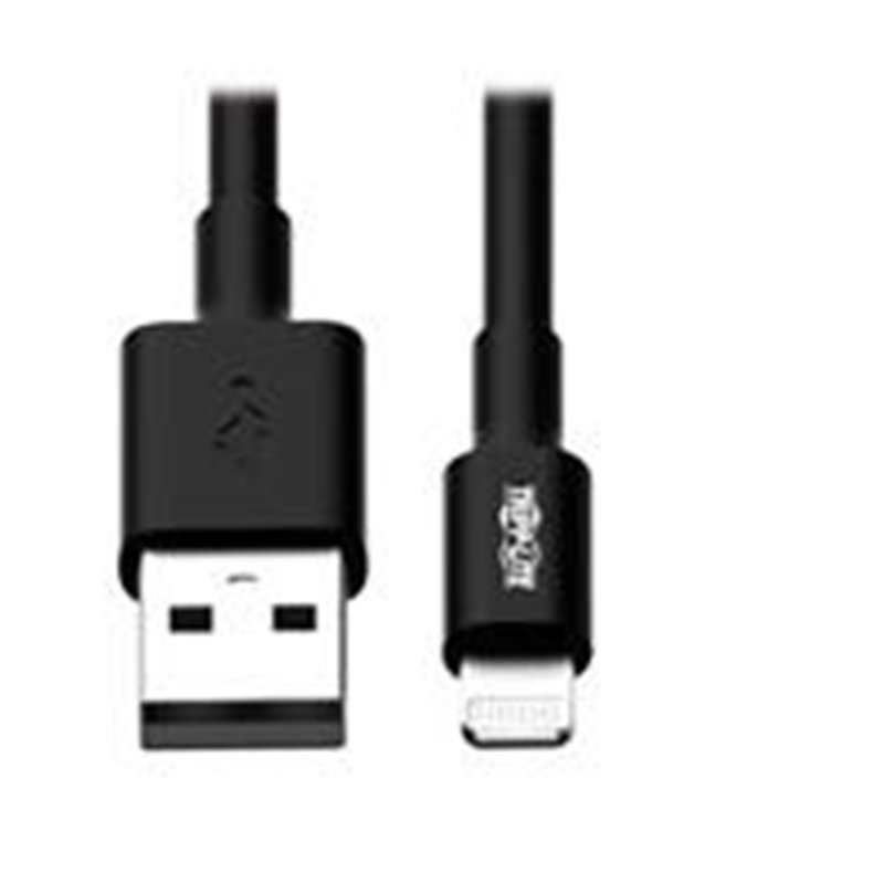 CABLE DE SINCRONIZACIóN TRIPP LITE M100-006-BK CABLE DE SINCRONIZACIóN Y CARGA USB A A LIGHTNING, CERTIFICADO MFI - NEGRO, M/M, 