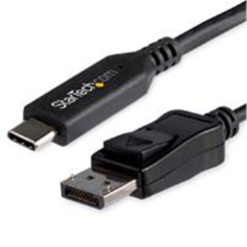 CABLE ADAPTADOR DE 1.8M USB-C A DISPLAYPORT - CONVERSOR USB TIPO C A DP - 8K 60HZ HBR3 - CONVERTIDOR THUNDERBOLT 3 DISPLAYPORT -