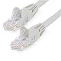 CABLE ETHERNET CAT 6 DE 2 METROS - LSZH - CABLE DE RED PATCH CAT6 UTP RJ45 POE DE 100W 10 GBE SIN ENGANCHES GRIS, ETL - STARTECH