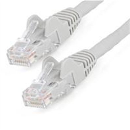 CABLE ETHERNET CAT 6 DE 2 METROS - LSZH - CABLE DE RED PATCH CAT6 UTP RJ45 POE DE 100W 10 GBE SIN ENGANCHES GRIS, ETL - STARTECH