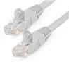CABLE ETHERNET CAT 6 DE 2 METROS - LSZH - CABLE DE RED PATCH CAT6 UTP RJ45 POE DE 100W 10 GBE SIN ENGANCHES GRIS, ETL - STARTECH