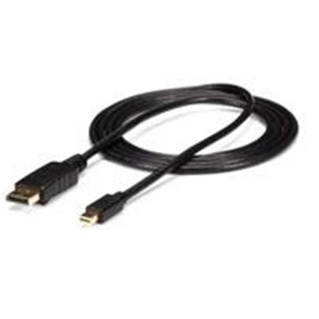 CABLE DE 3M ADAPTADOR DE MINI DISPLAYPORT 4K 1.2 MACHO A DISPLAYPORT MACHO- NEGRO - STARTECH.COM MOD. MDP2DPMM10