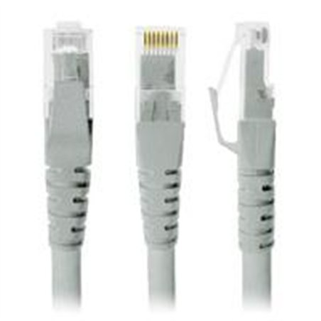 CABLE DE RED RJ45 BROBOTIX CAT 6 CON BOTA 3.0 MTS (10FT) GRIS