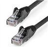 CABLE DE 3M DE RED ETHERNET UTP SIN ENGANCHES CAT6 GIGABIT - NEGRO - STARTECH.COM MOD. N6PATCH10BK
