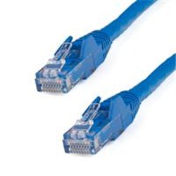 CABLE DE 2.1M DE RED CATEGORIA CAT6 UTP RJ45 GIGABIT ETHERNET ETL PATCH MOLDEADO SNAGLESS - AZUL - STARTECH.COM MOD. N6PATCH7BL