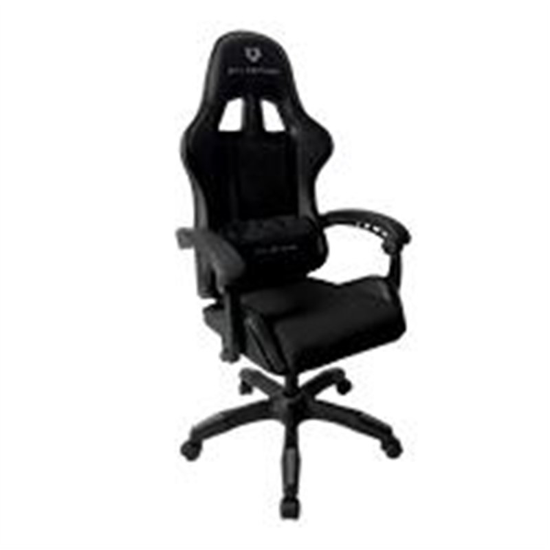 SILLA GAMER BALAM RUSH POWER RUSH V2 BLACK EDITION / INCLINACION 135 / TELA Y PIEL SINTETICA / RECLINABLE / MAX 120 KG / COJIN L