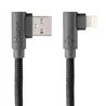 CABLE LIGHTNING HUNE HIEDRA SUSTENTABLE TRENZADO 90ª 1.2M COMPATIBLE CON IPHONE (ROCA)