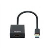 CONVERTIDOR VIDEO,MANHATTAN,153690,USB 3.2 A HDMI H, 1080P