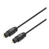 CABLE AUDIO,MANHATTAN,356060, TOSLINK M-M 1.0M NEGRO