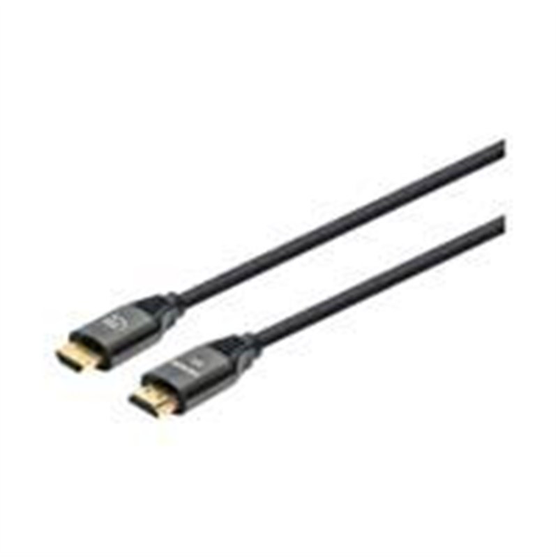 CABLE HDMI,MANHATTAN,355940, 2.1 TEXTIL M-M  2.0M, 8K@60HZ