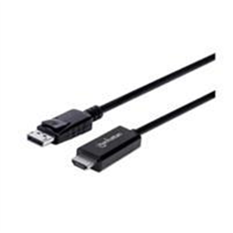 CABLE DISPLAYPORT,MANHATTAN,153218, - HDMI M-M 4K  3.0M