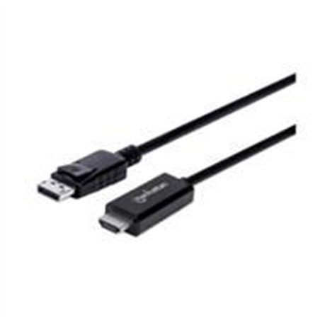 CABLE DISPLAYPORT,MANHATTAN,153218, - HDMI M-M 4K  3.0M
