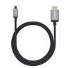 CABLE USB,MANHATTAN,153591,-C A HDMI M 1.0M 4K@60HZ, NEGRO