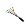 BOBINA DE CABLE UTP  SAXXON CAT6 100% COBRE CON GEL/ 305 METROS/ USO EXTERIOR/ COLOR NEGRO/ CUMPLE CON ESTANDARES: ISO/ IEC 1180