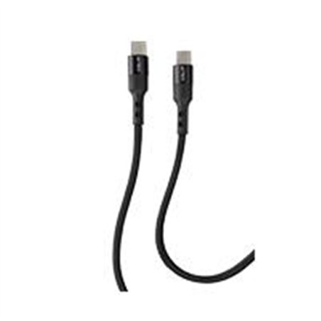CABLE ACTECK LINX PLUS CC420 / USB C A USB C / 1.8 M / CARGA RAPIDA / NEGRO / AC-934855